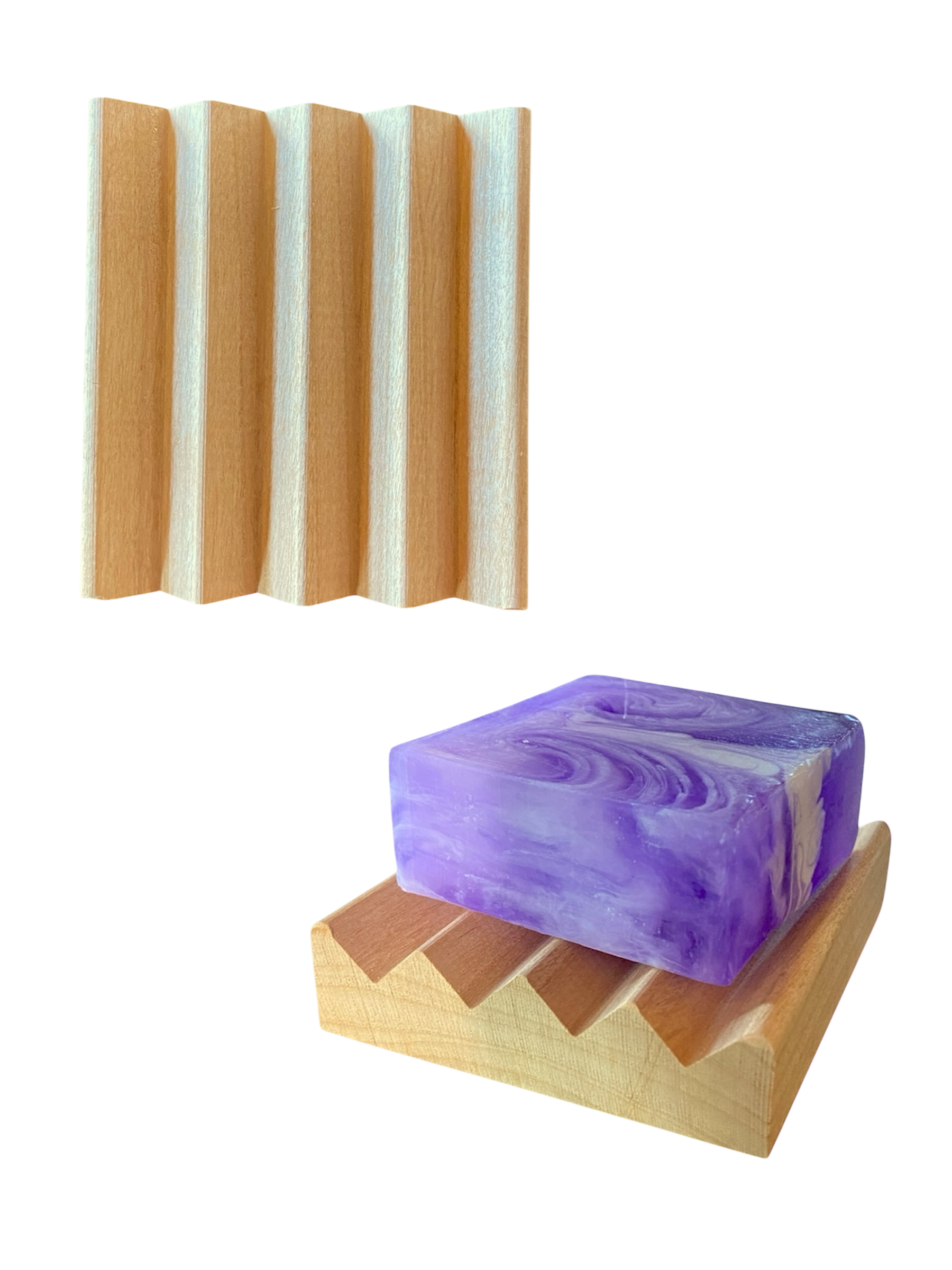 3 Inch Alder Boardwalk Style Soap Dish