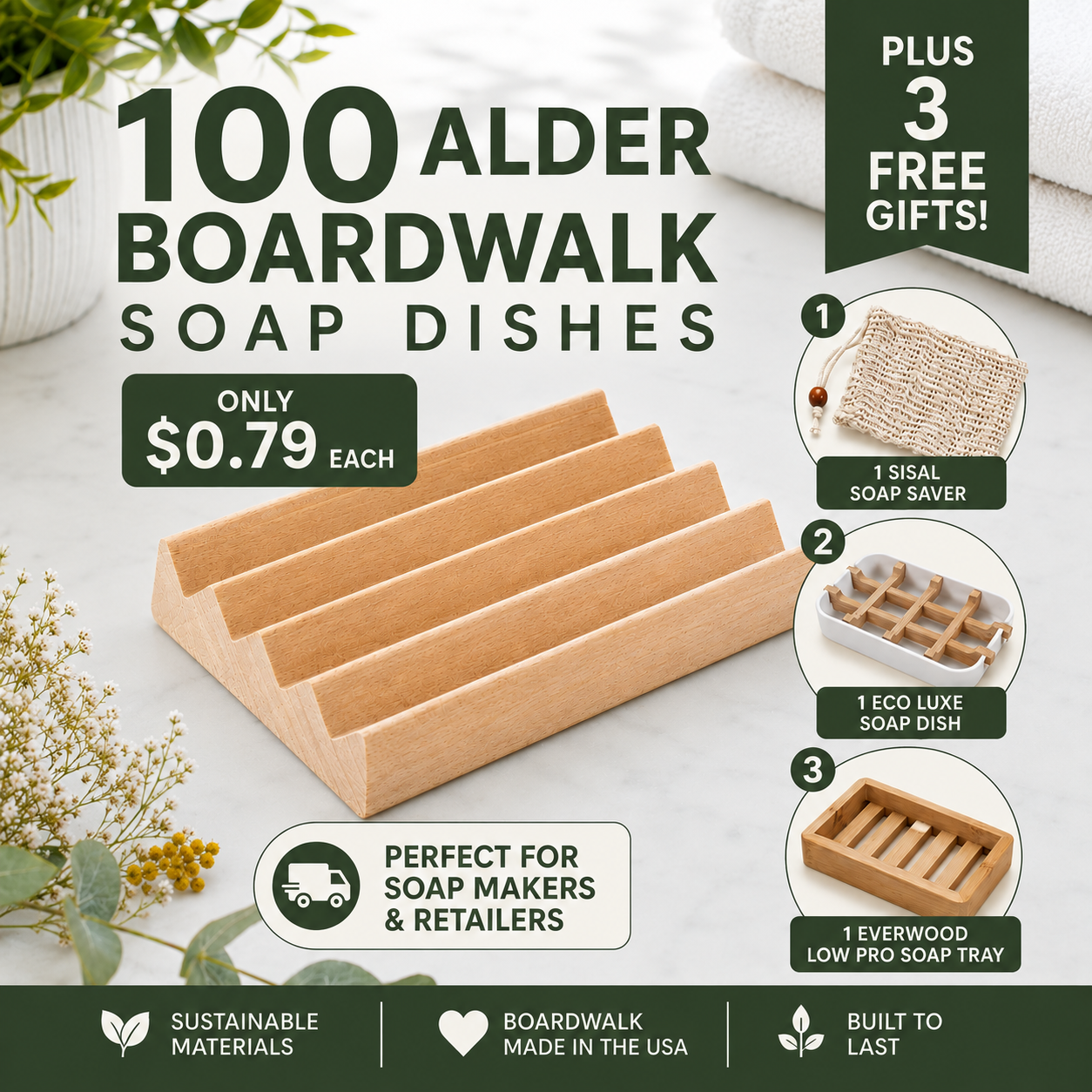 100 Boardwalk + 3 FREE Gifts!