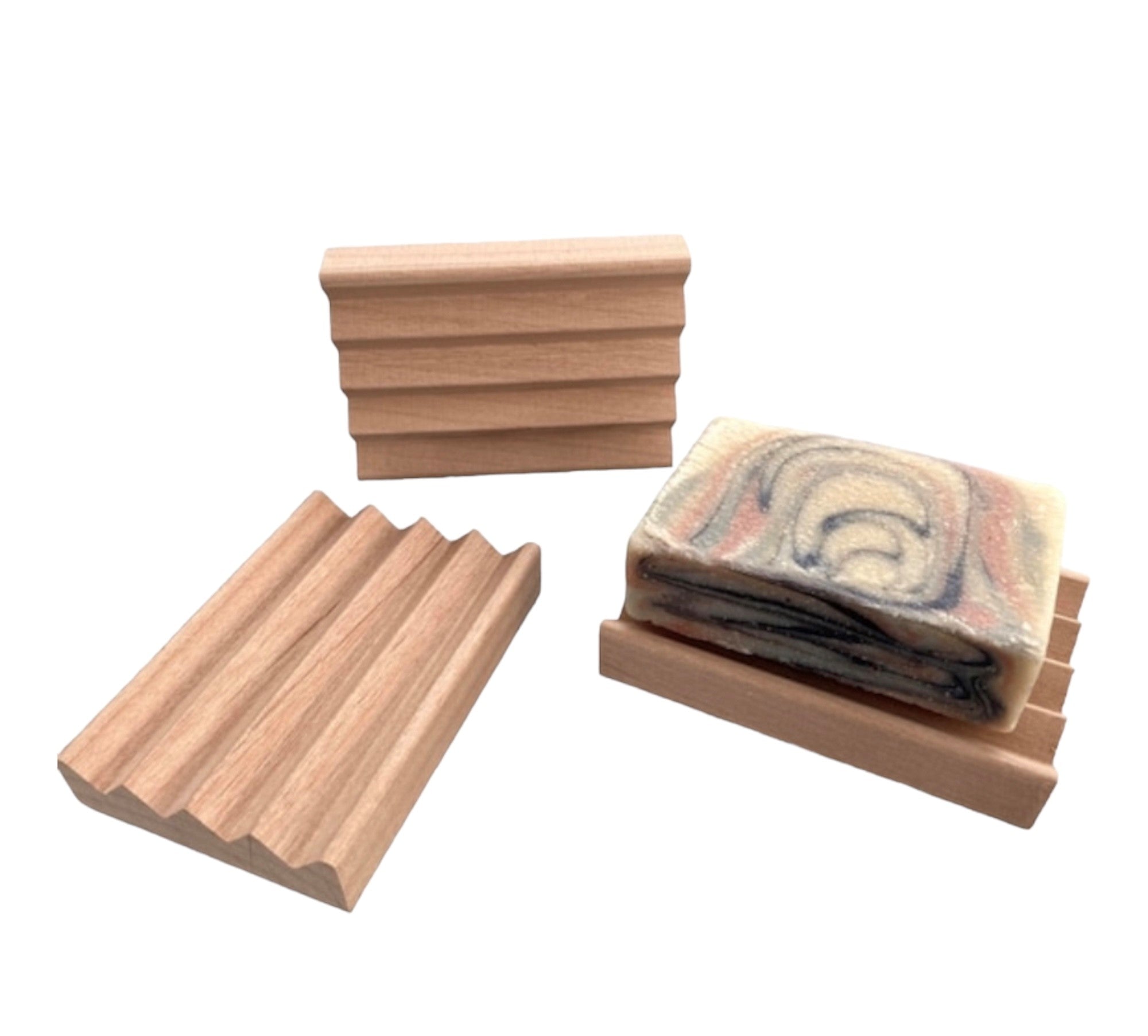 Alder Boardwalk Style Soap Dish