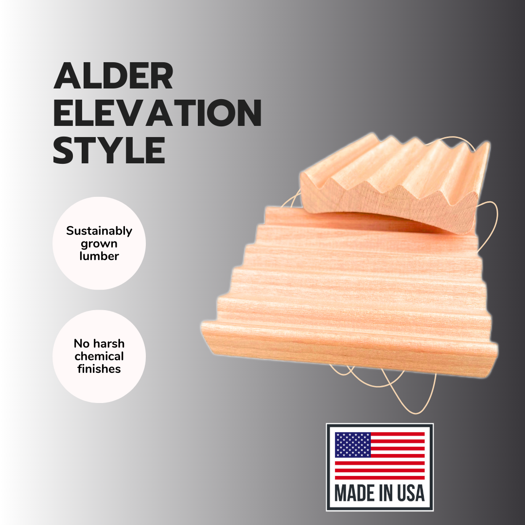 Alder Elevation Style Soap Dish