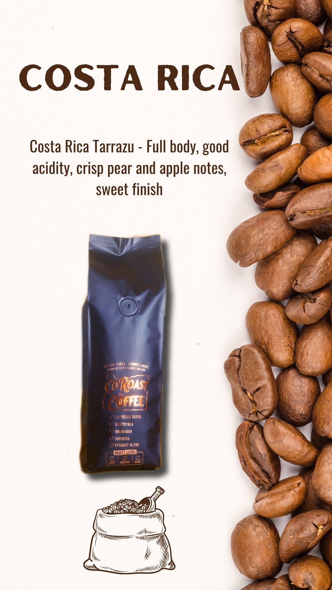 4 Pounds Whole Bean Coffee- Free Shipping!