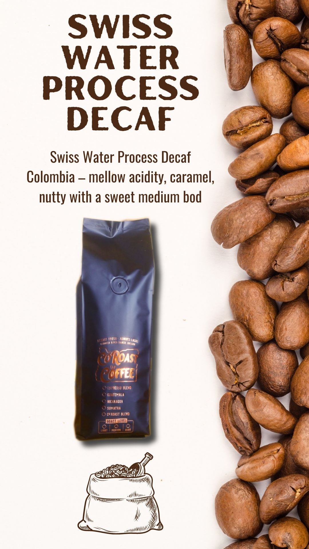 4 Pounds Whole Bean Coffee- Free Shipping!