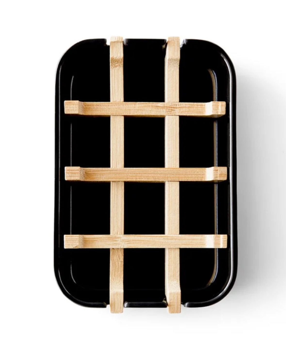 Eco-Luxe Zero Waste Biodegradable Soap Tray- Bamboo Fiber Composite