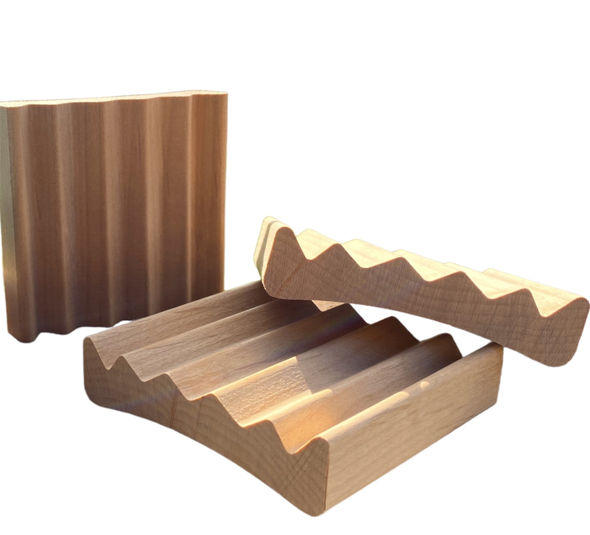 3 Inch Alder Elevation Style Soap Dish