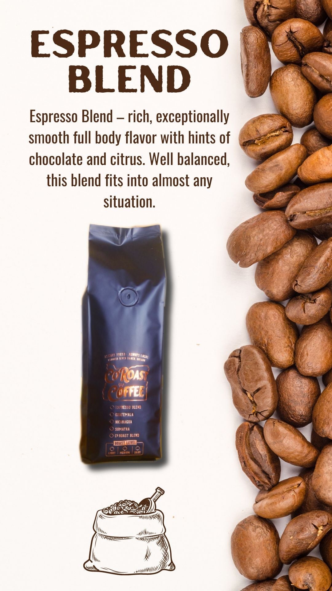 4 Pounds Whole Bean Coffee- Free Shipping!