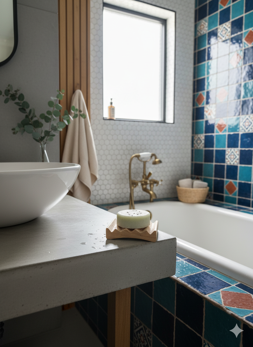 3" Pine Elevation Style Soap Dish