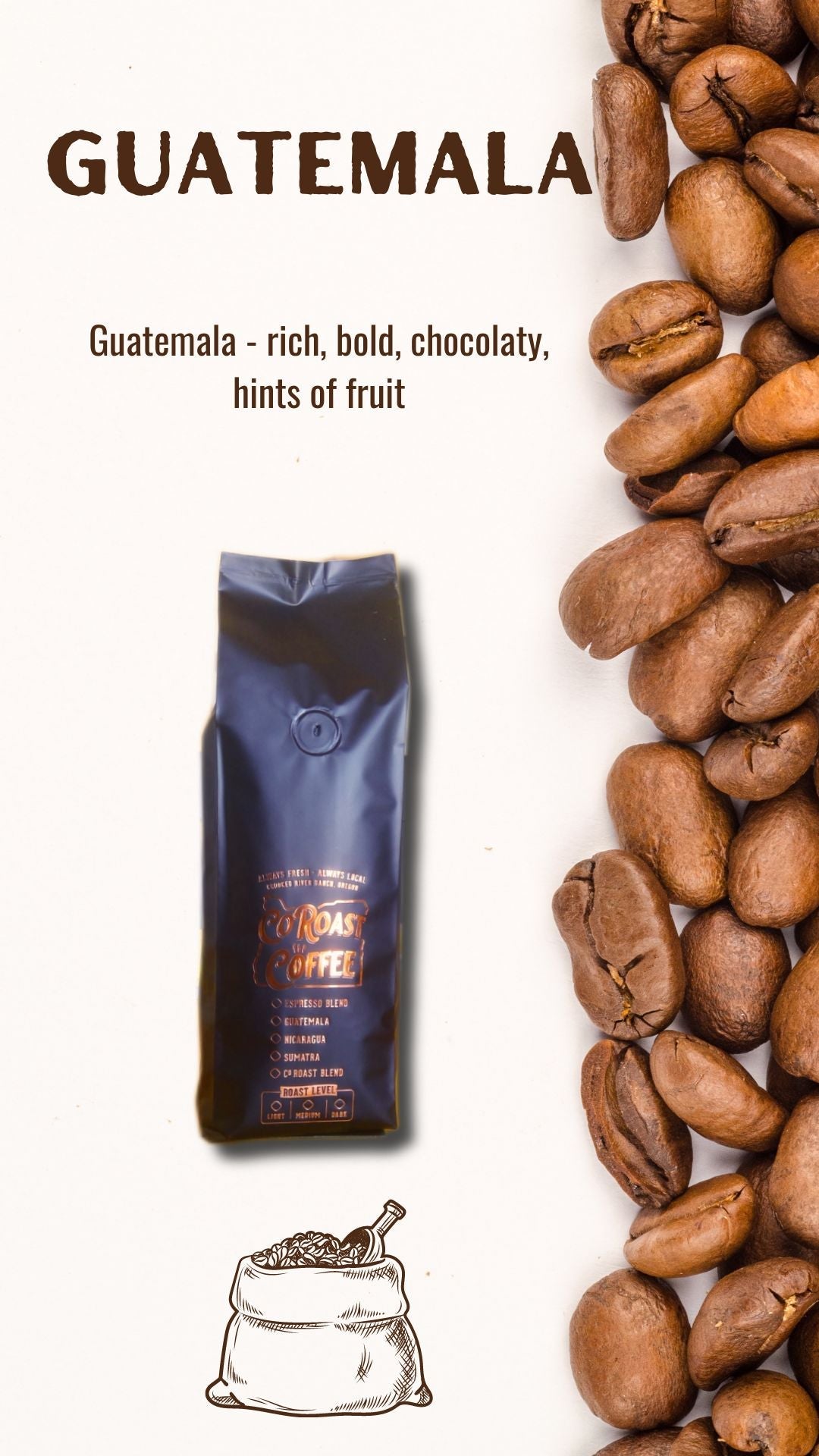 4 Pounds Whole Bean Coffee- Free Shipping!
