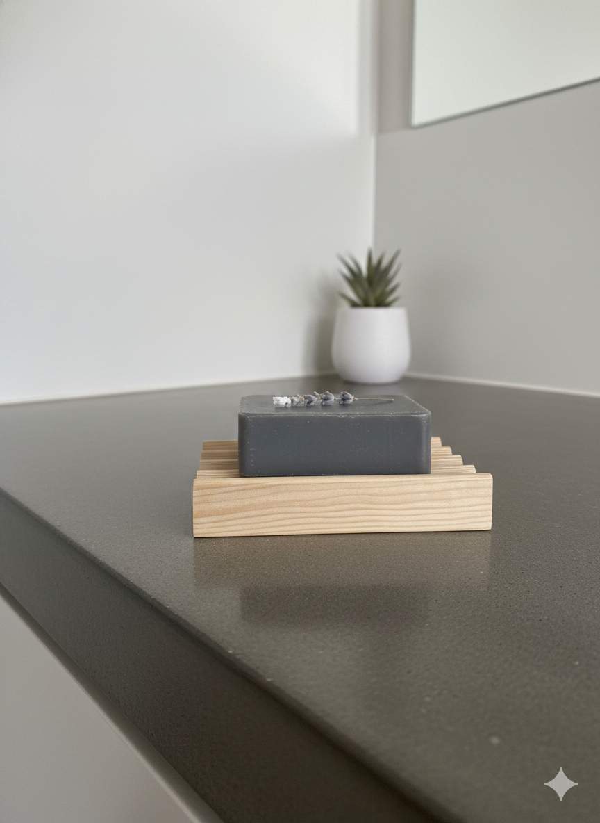 Hemlock Boardwalk Style Soap Dish