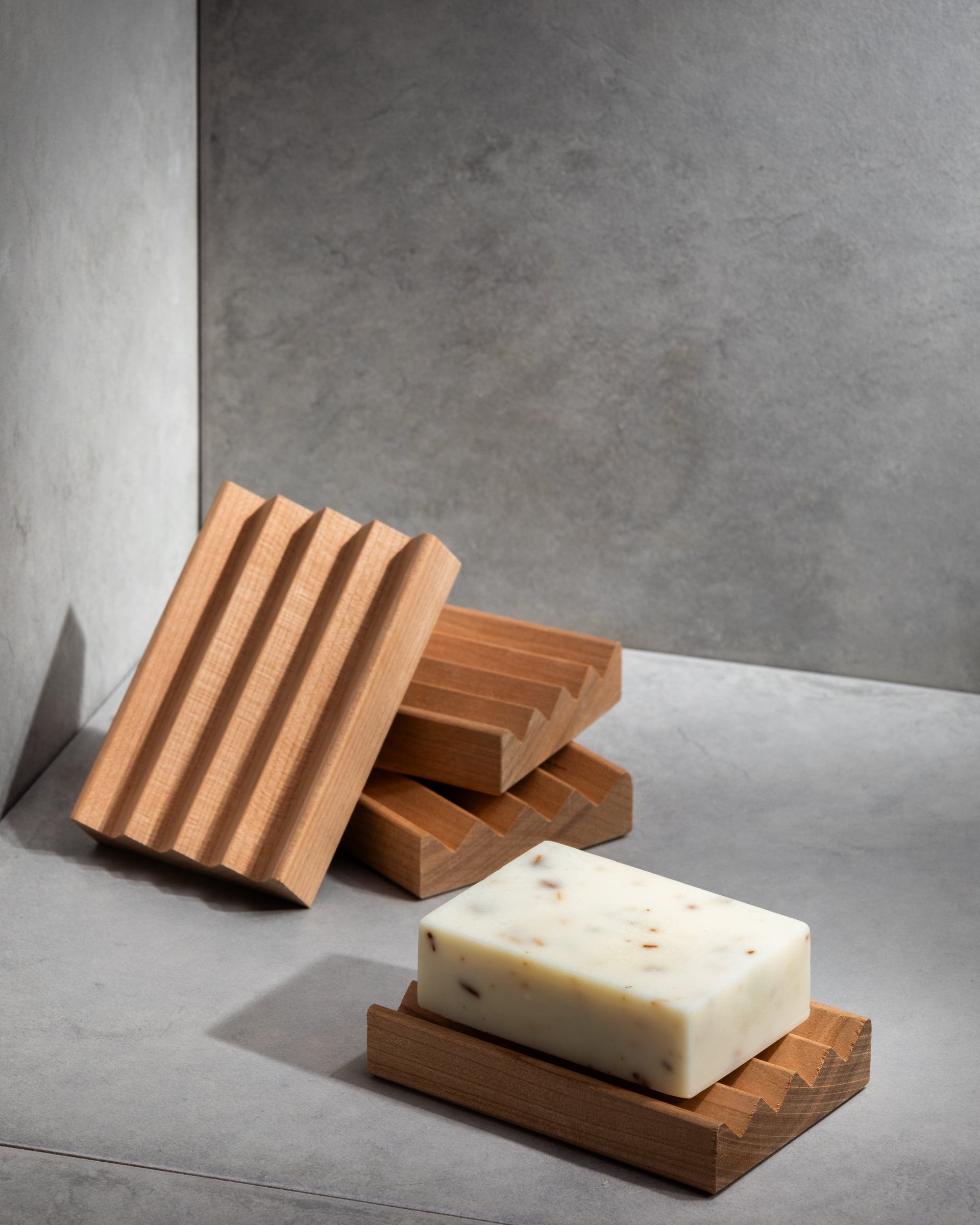 Alder Boardwalk Style Soap Dish