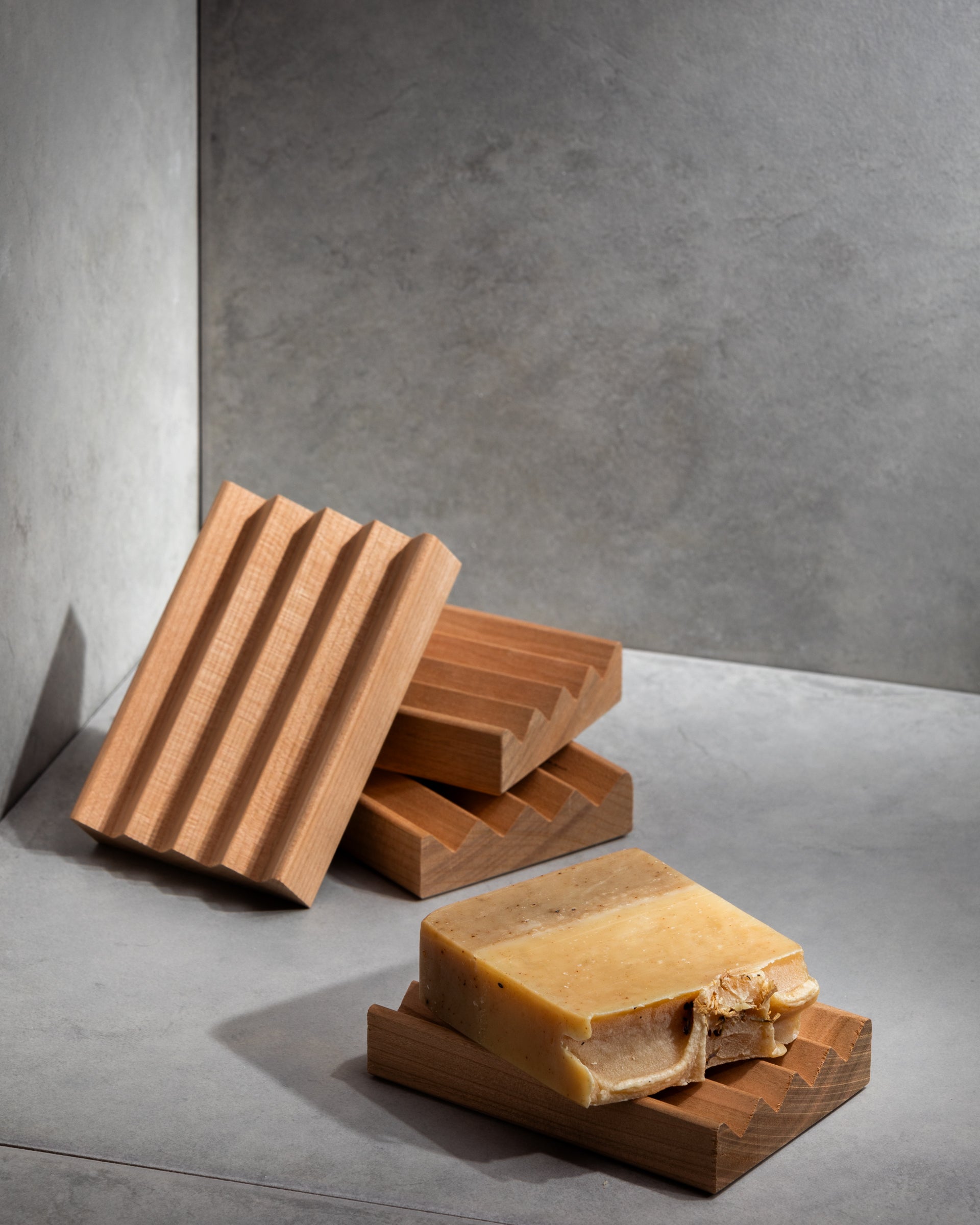 Alder Boardwalk Style Soap Dish