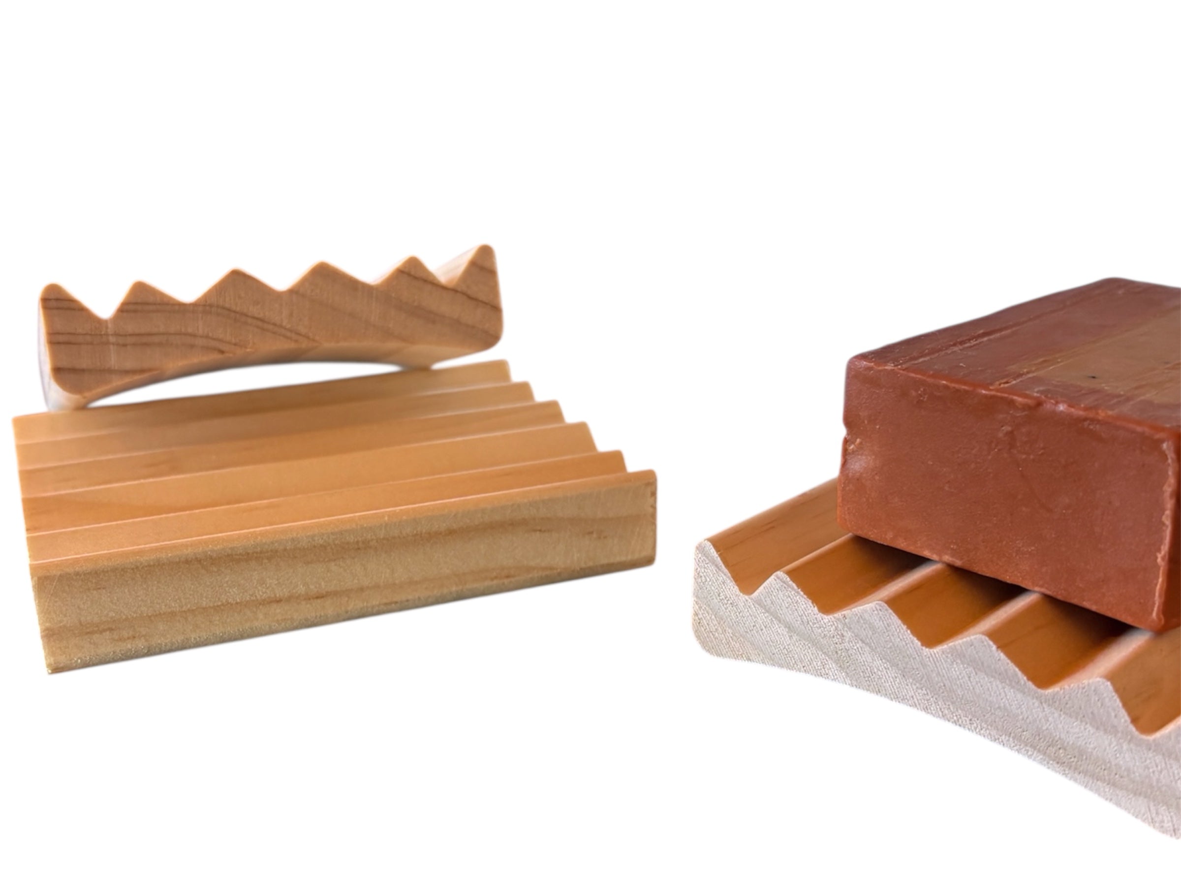 Buy 100 Get 100 Free Cotton Soap Savers Pine Elevation Style Soap Dish