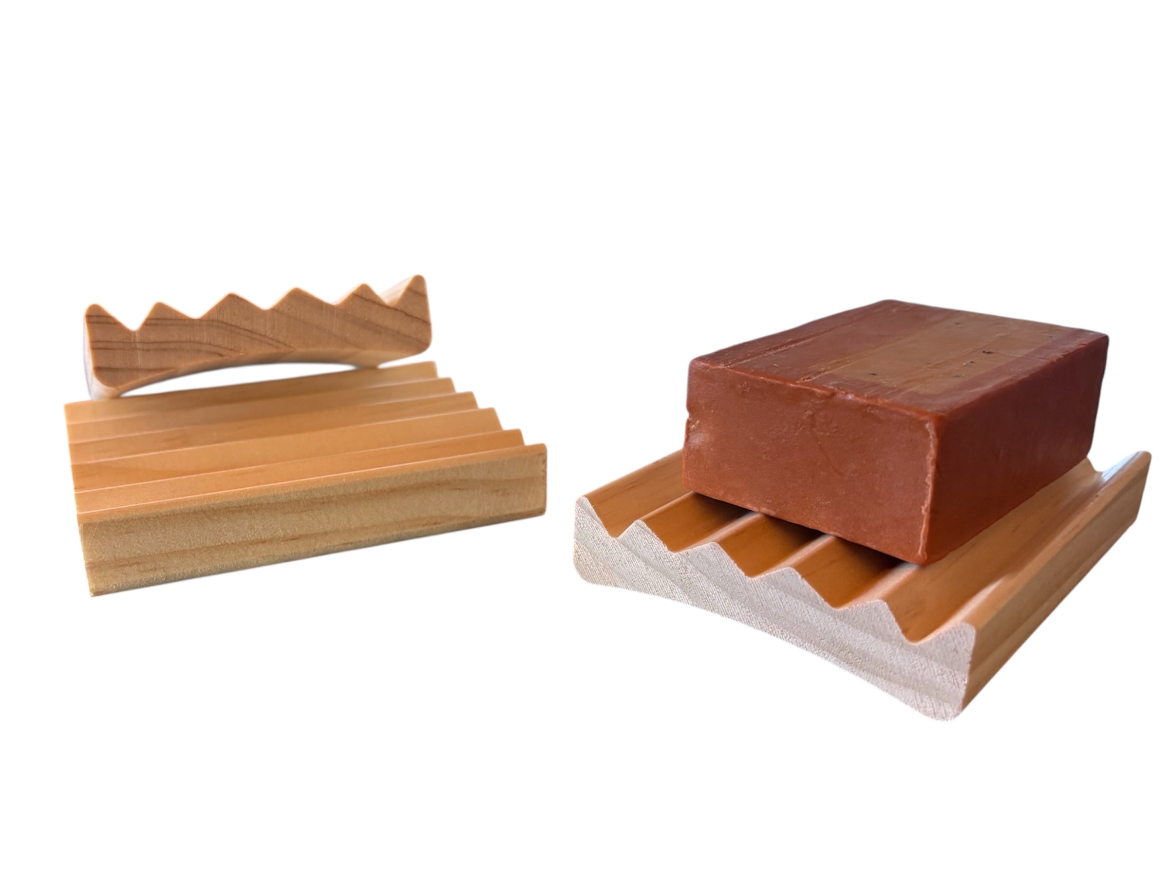 Pine Elevation Style Soap Dish