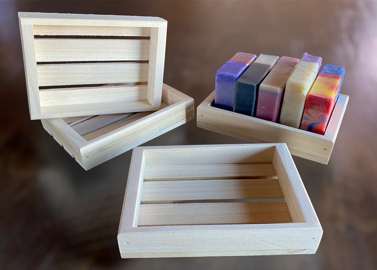 Poplar Wood Gift Tray