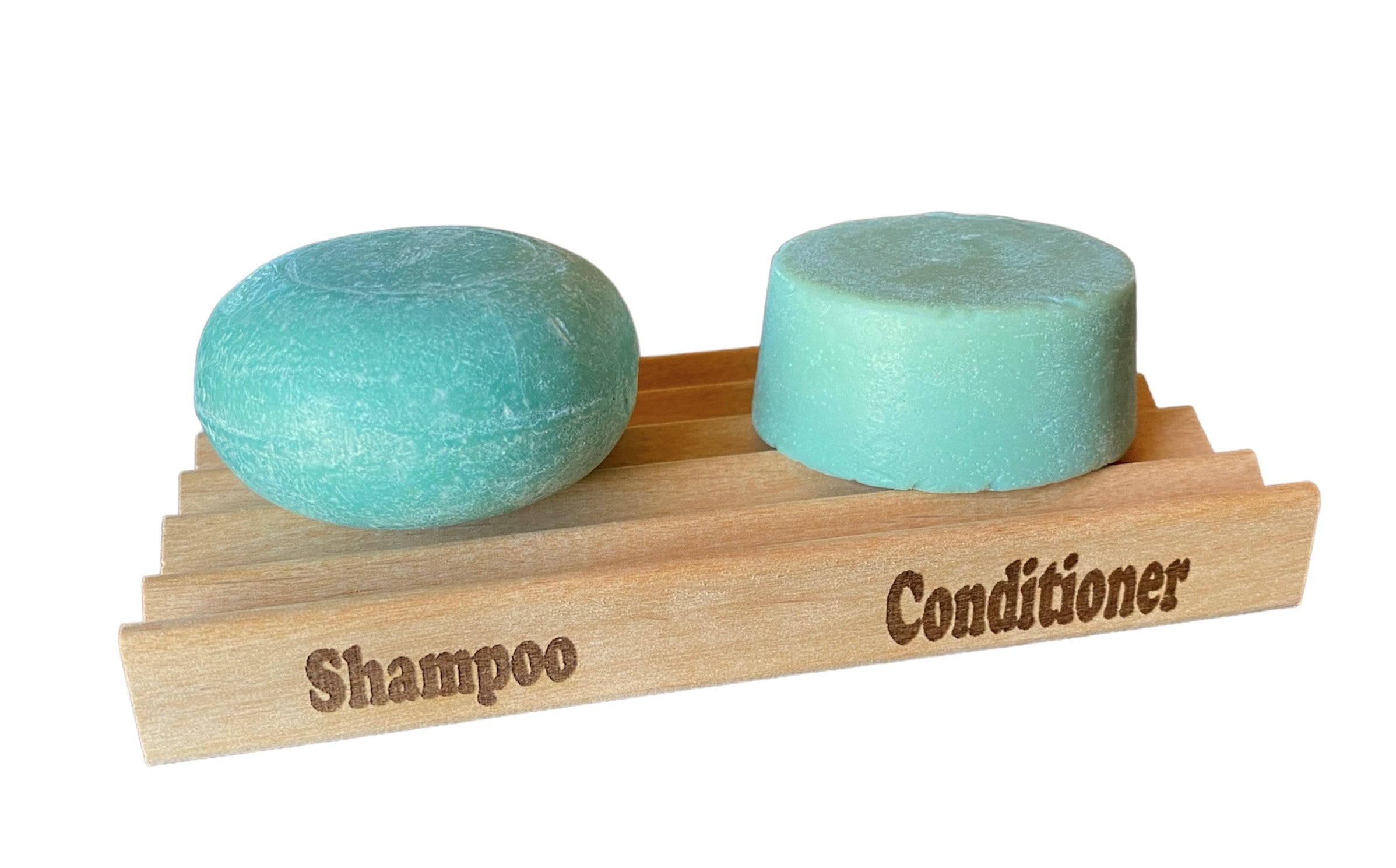 Labeled "Shampoo/Conditioner" Soap Dish