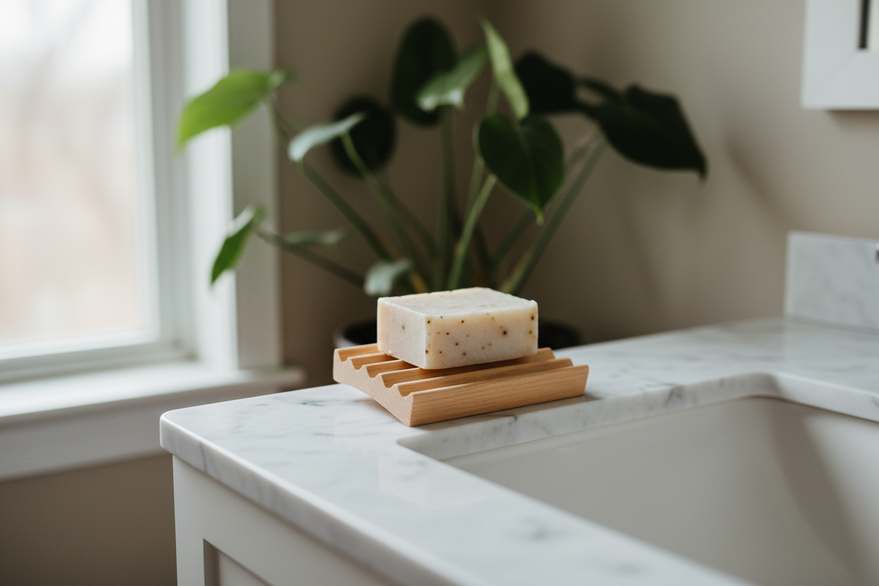 Lifestyle - marble bathroom sink
