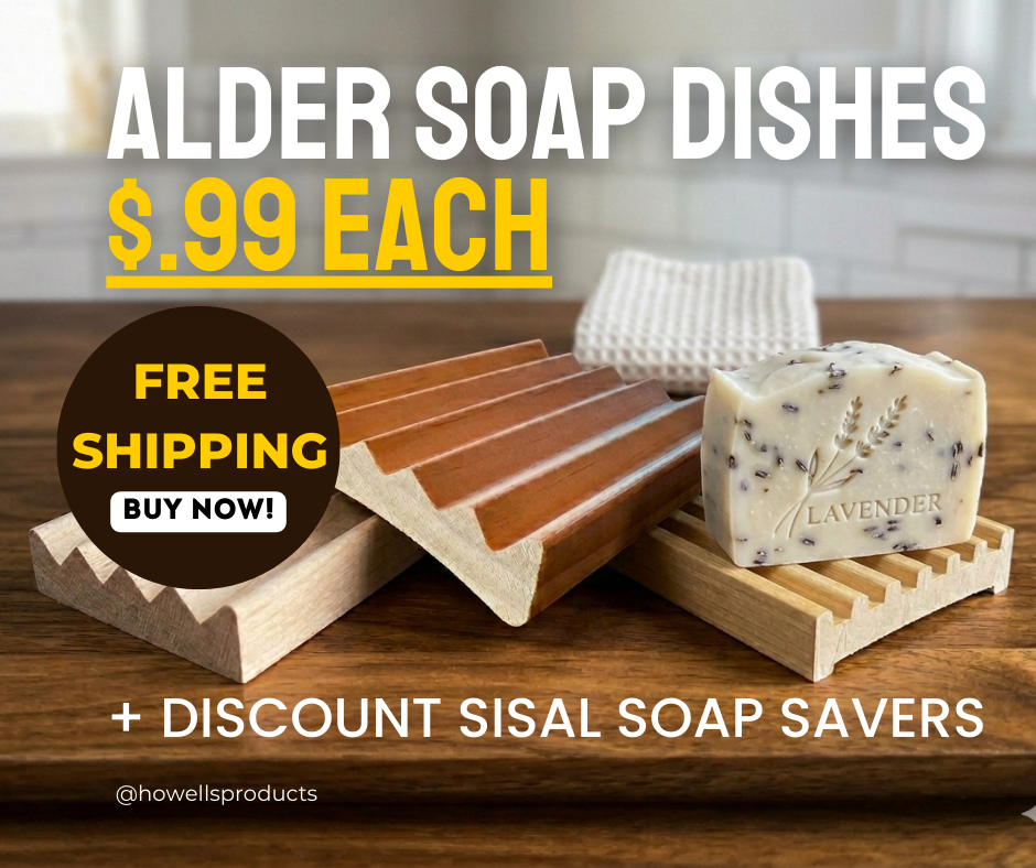 $.99 Soap Dishes- Your Choice! Free Shipping + Discount Sisal Savers