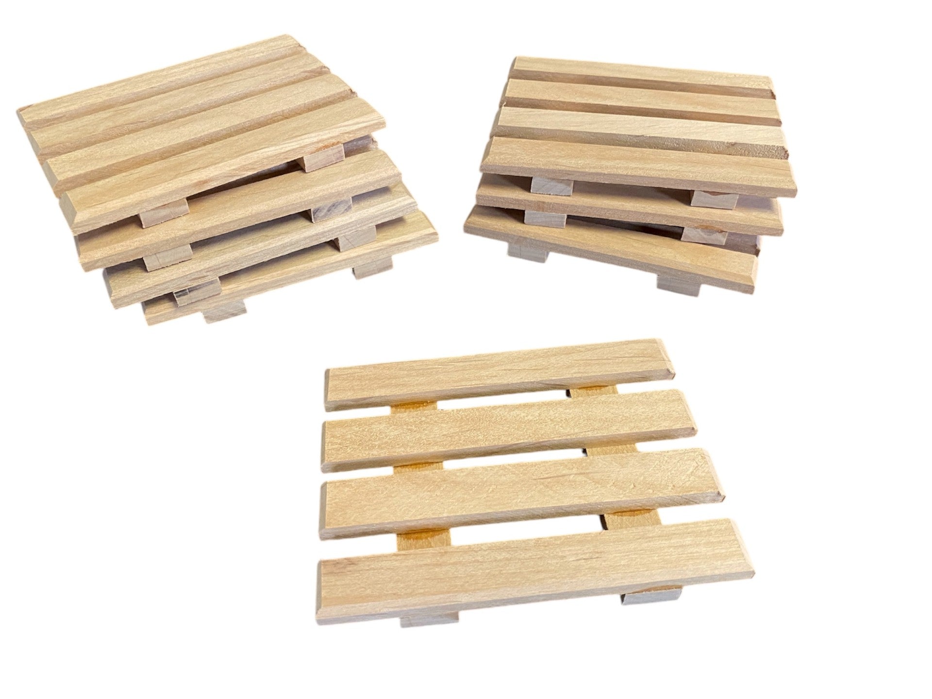 Alder Slatted Style 4 Top Soap Saver