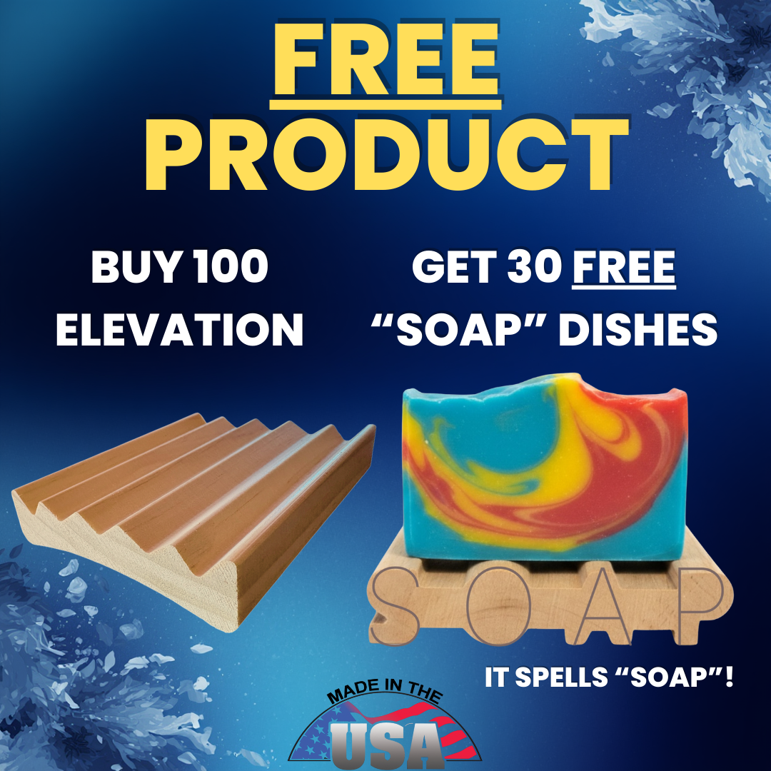 Buy 100 Elevation Get 30 Free "SOAP" Dishes