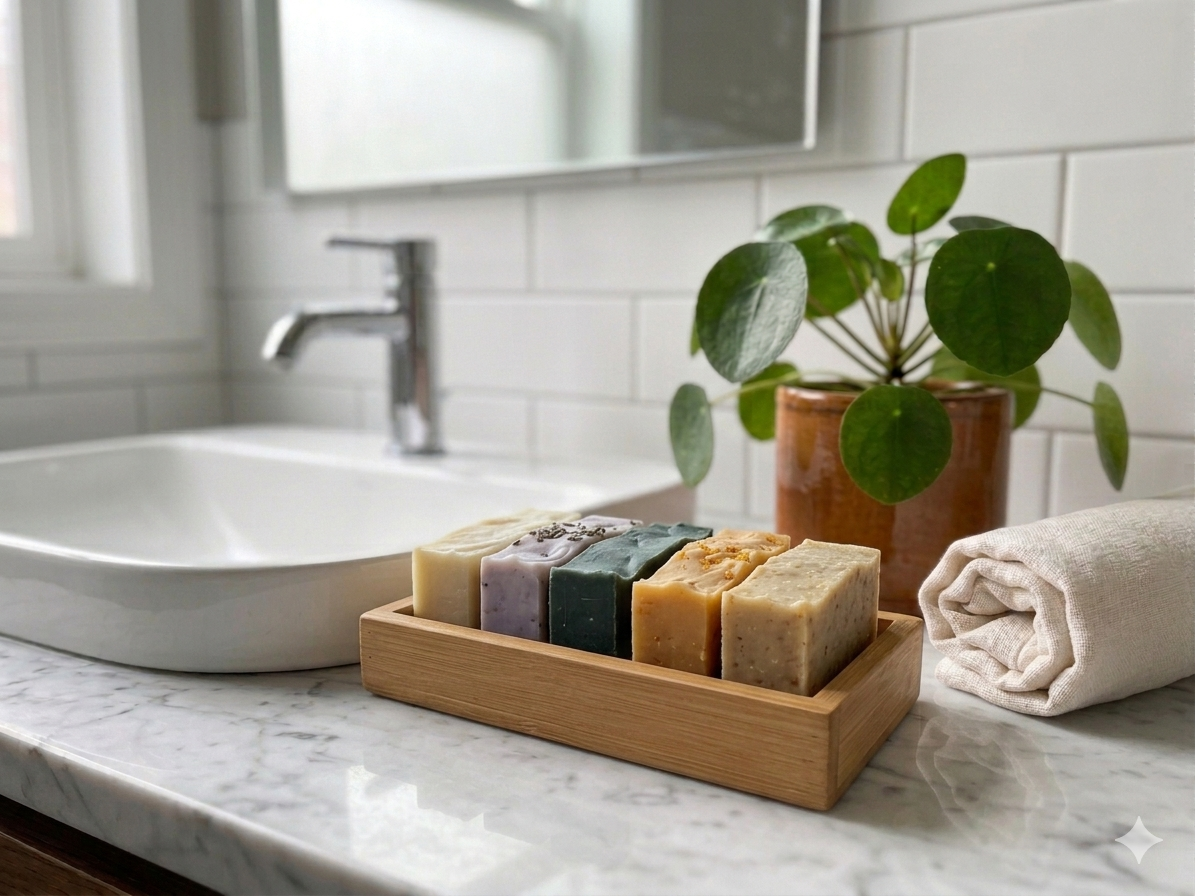 Bamboo Bar Cradle Tray