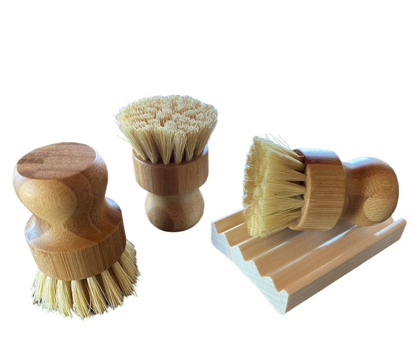 Dish Washing Kit- Soap Tray & Dish Brush