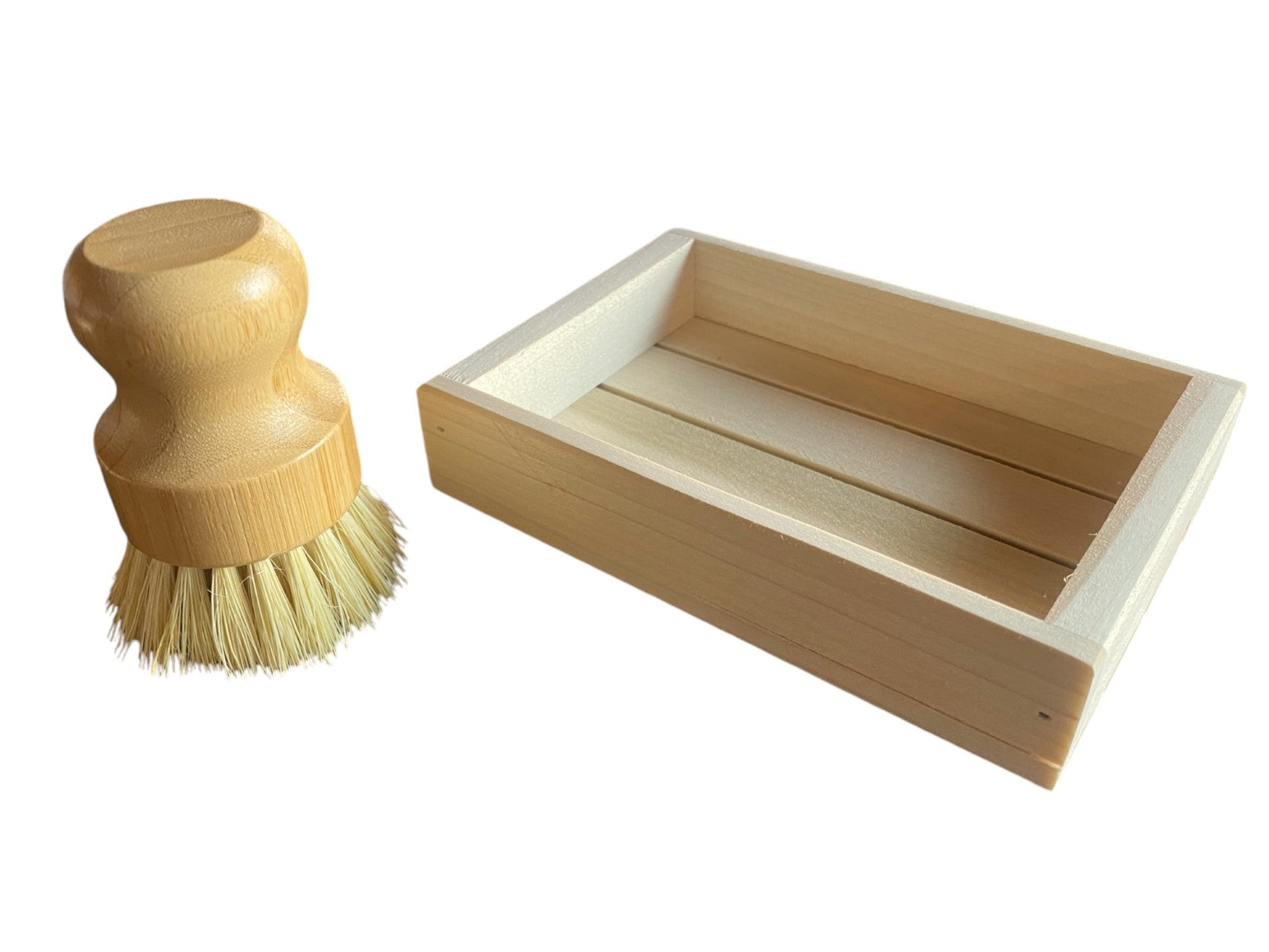 Dish Washing Kit- Soap Tray & Dish Brush