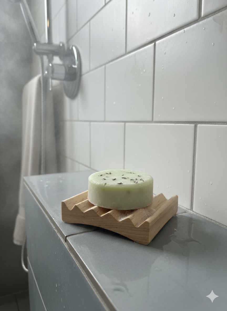 3" Pine Elevation Style Soap Dish