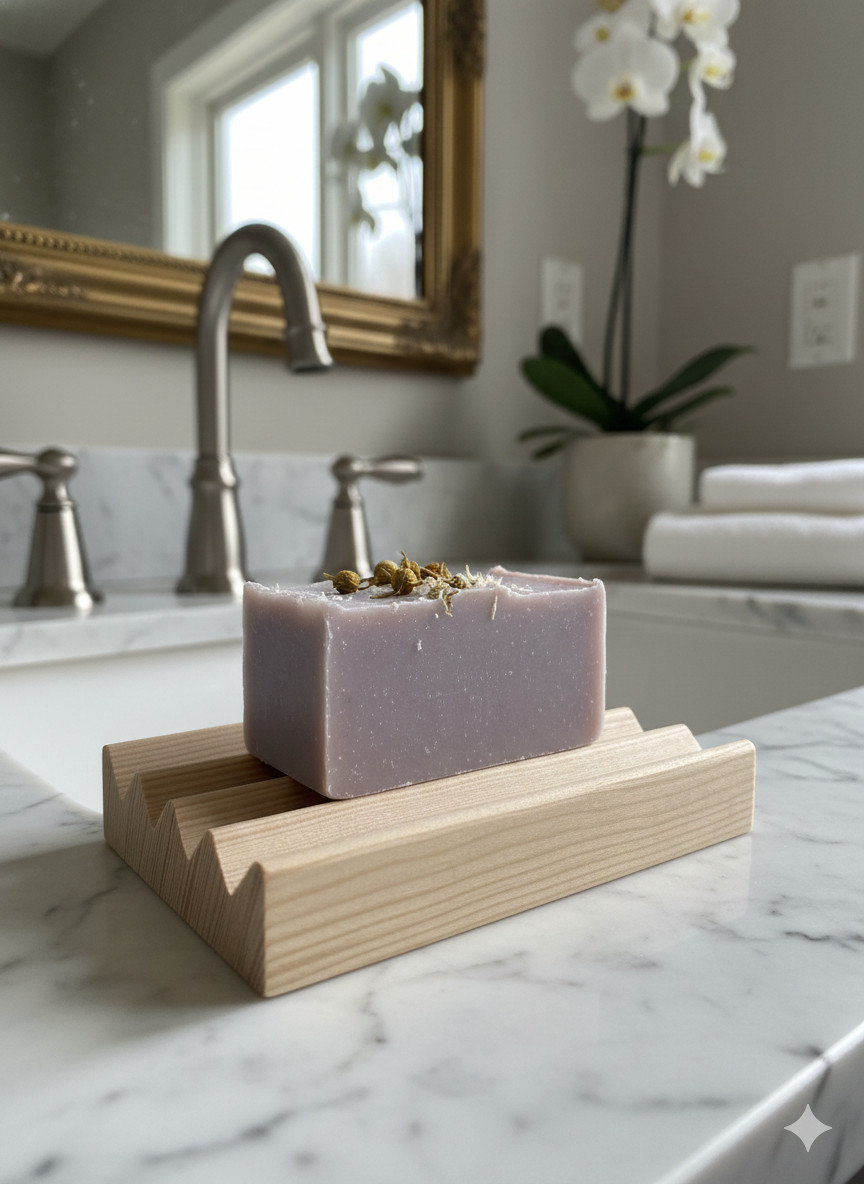 Hemlock Boardwalk Style Soap Dish