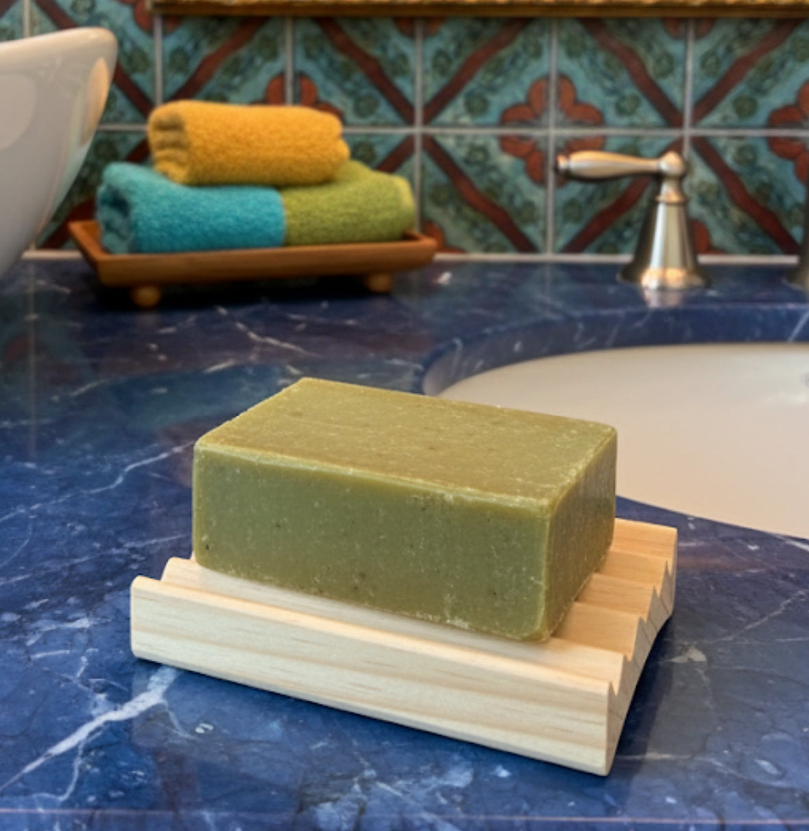 Buy 100 Get 100 Free Cotton Soap Savers Pine Elevation Style Soap Dish