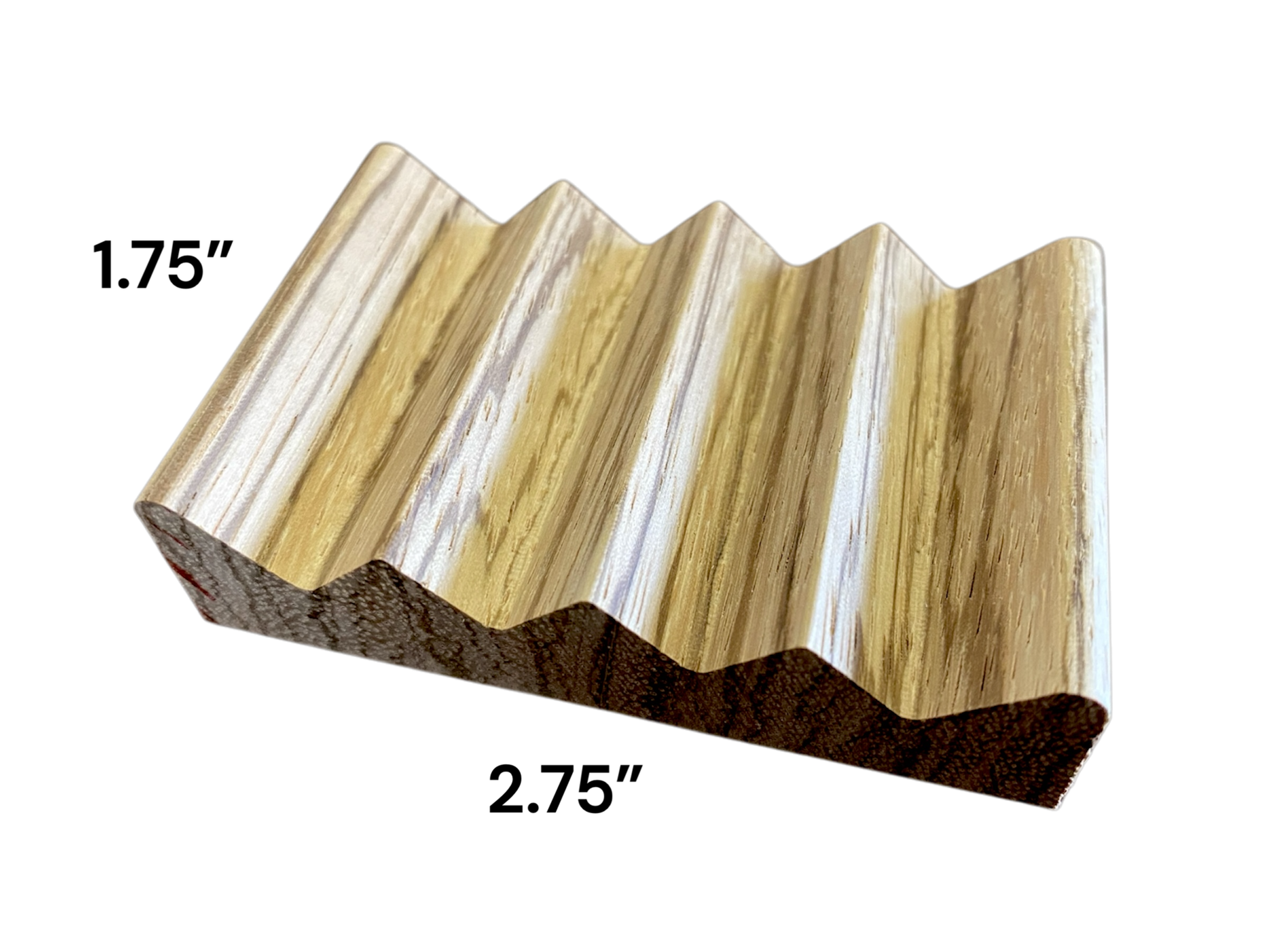 Zebra Wood Paint Brush Rest