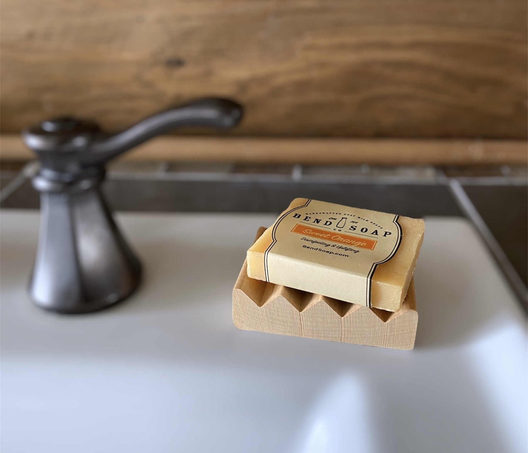 Mini Alder Boardwalk Style Soap Dish